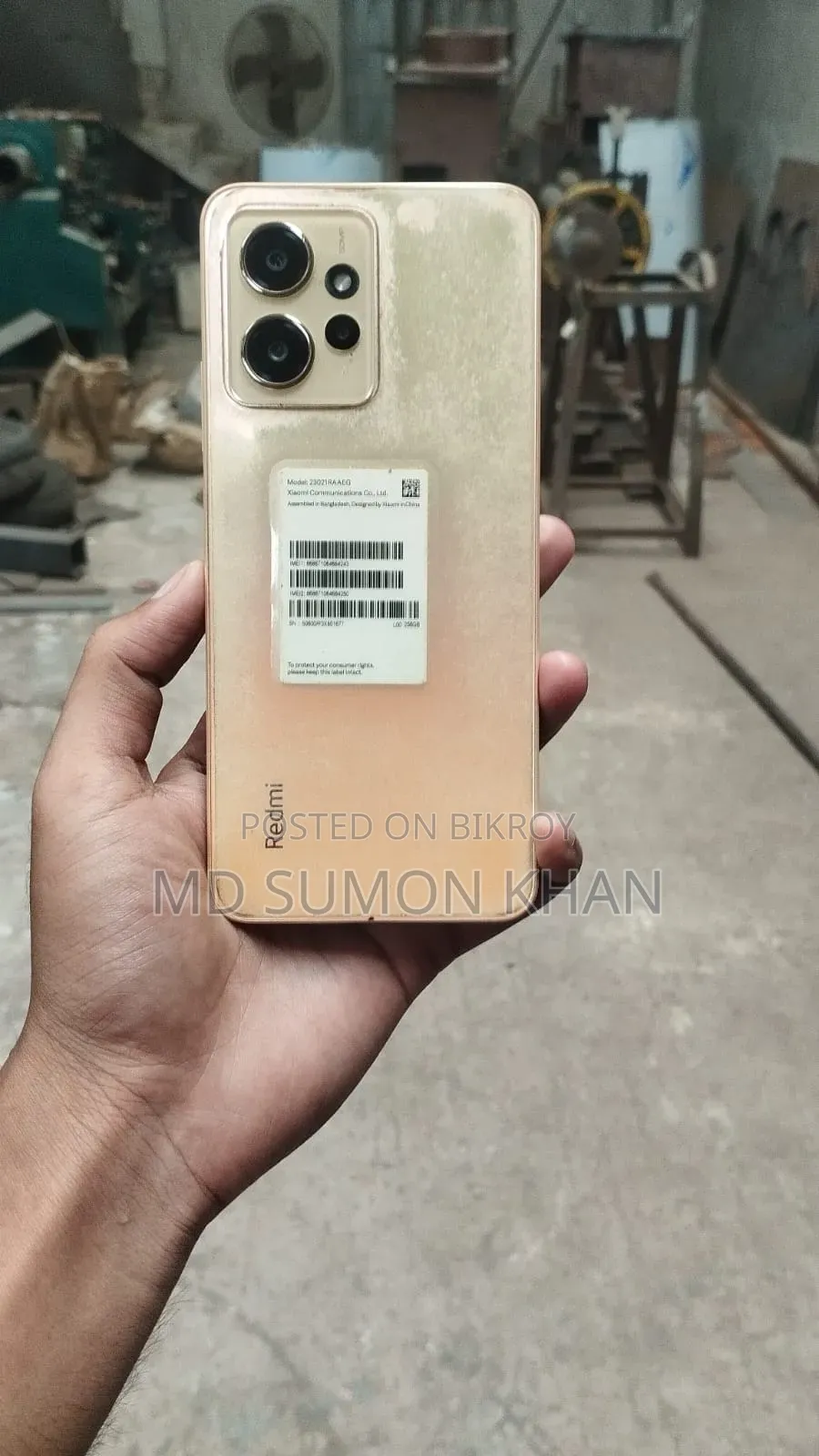 New Xiaomi Redmi Note 12 4G 128 GB Red