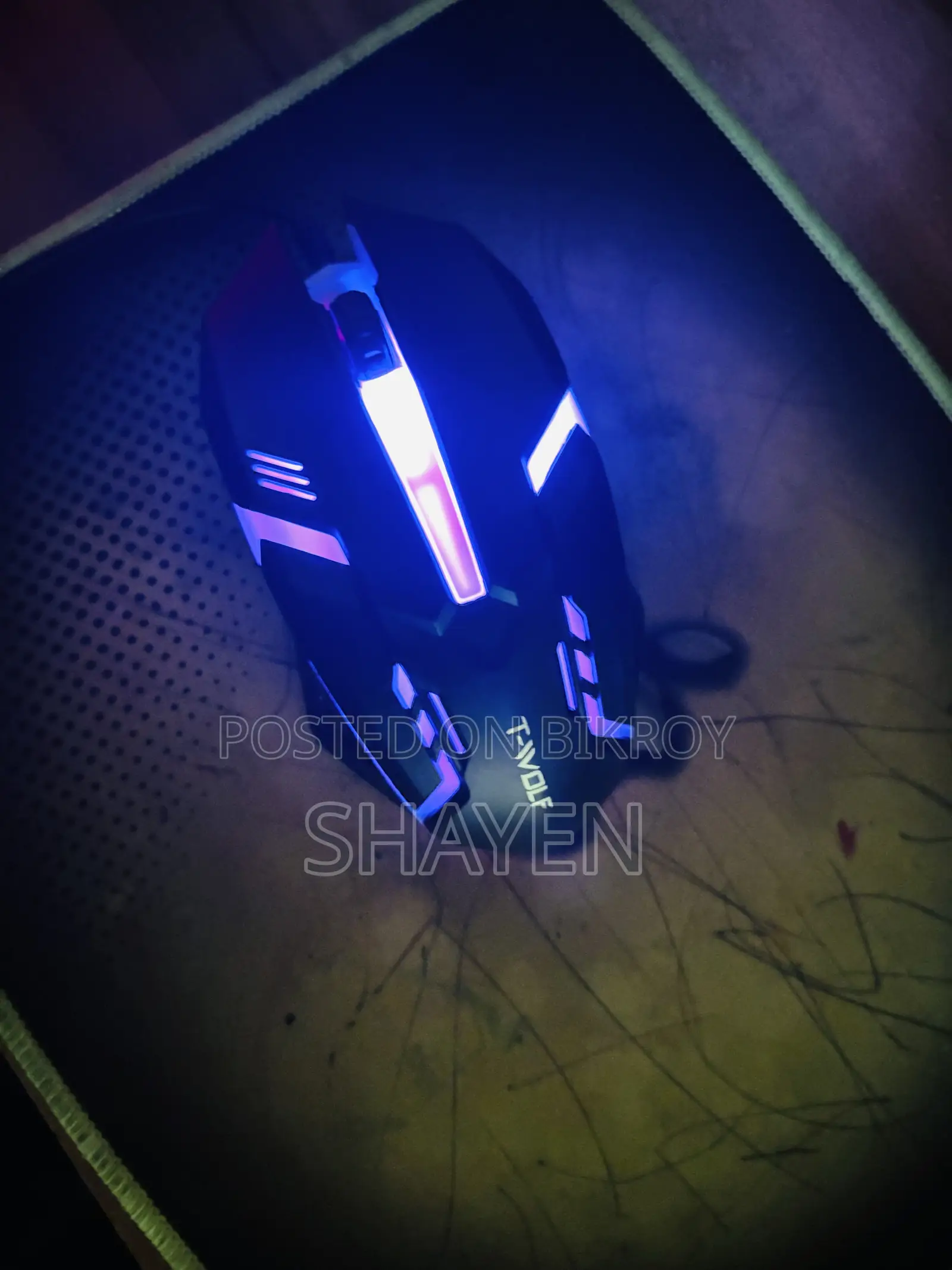RGB Mouse T-Wolf