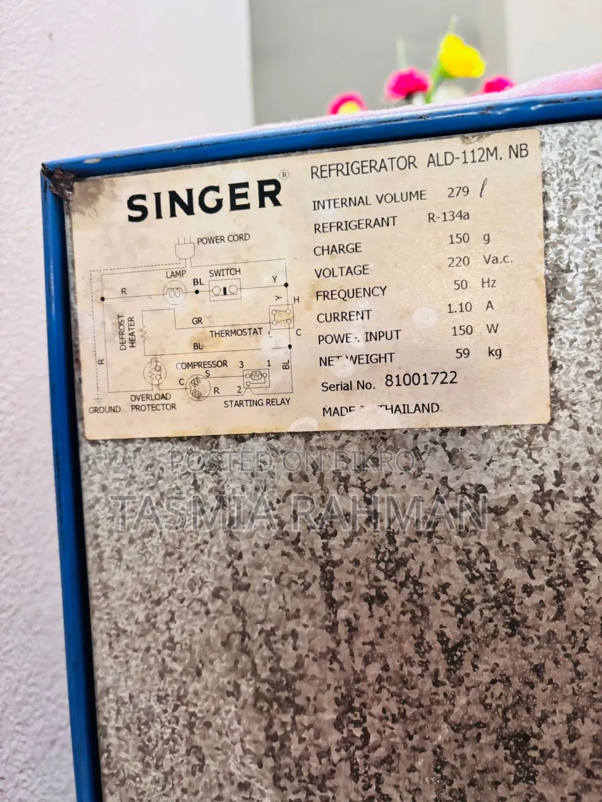 Refrigerator (Fridge)
