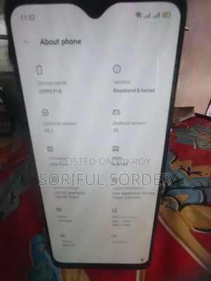 Oppo F15 256 GB Rose Gold