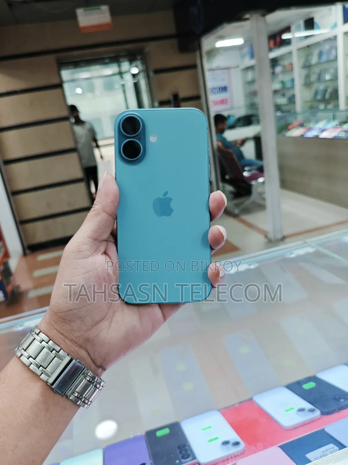 অ্যাপল আইফোন ১৬ ২৫৬ জিবি ব্লু