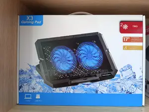 X3 Gaming Pad Laptop Colling Fan X3 Dual 14cm Fans Laptop Cooling Pad