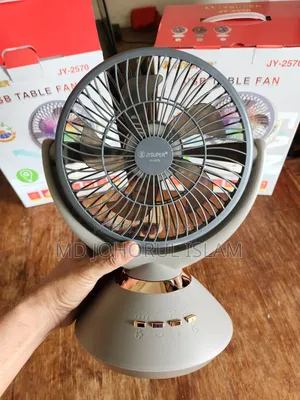 ভালো মানের চার্জার ফ্যান,এক চার্জ এ ১০ঘন্টা চলবে