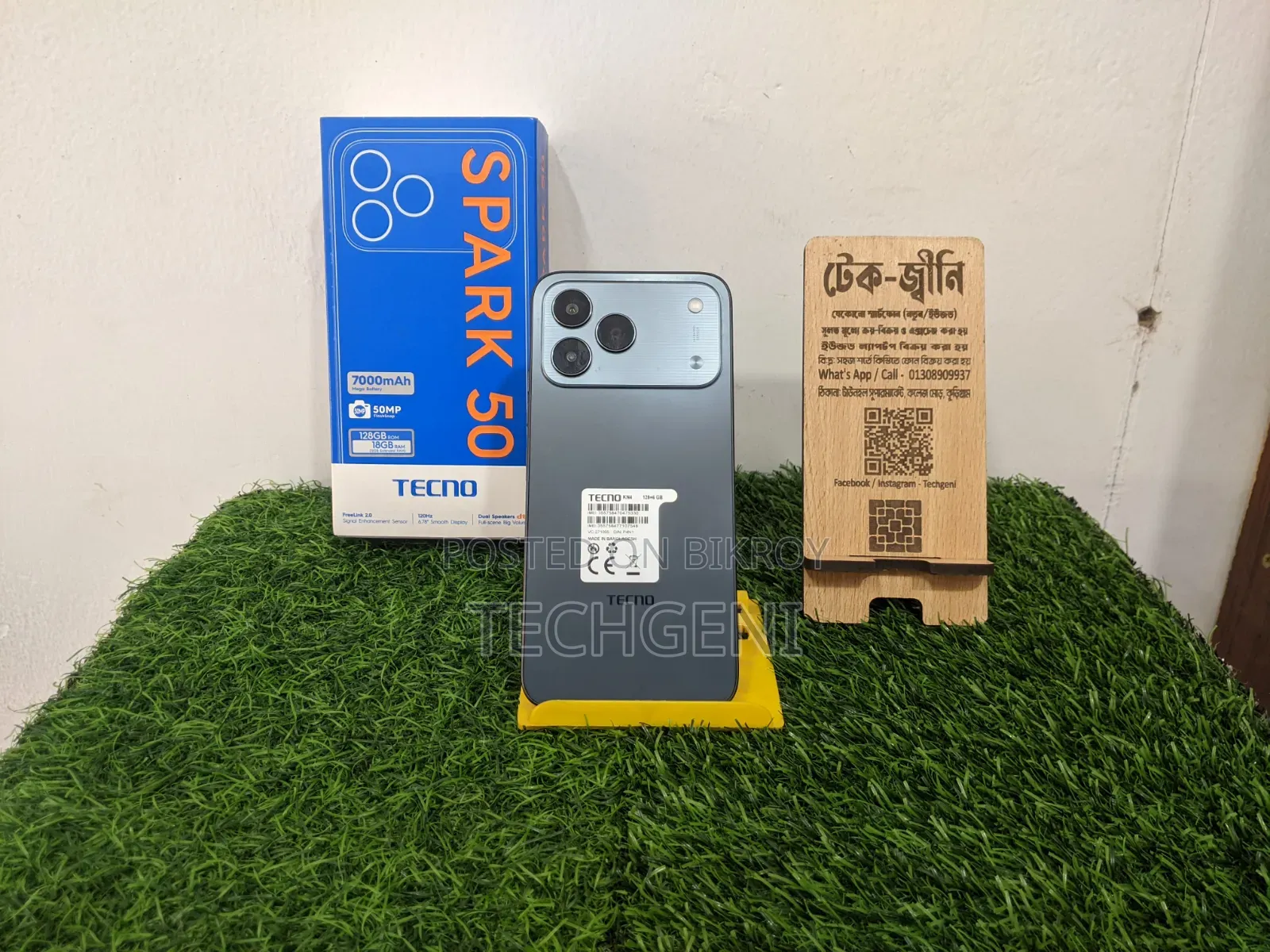 Tecno Spark 50 128 GB Black