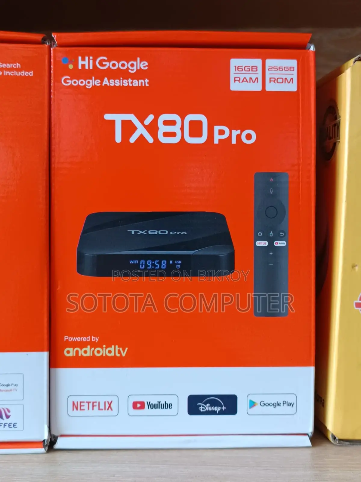 Tx 10/20/30/80 Pro Android Tv Box 16gb Ram /256gb Rom