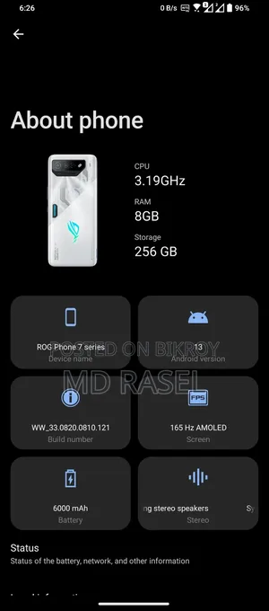 Asus Fonepad 256 GB White