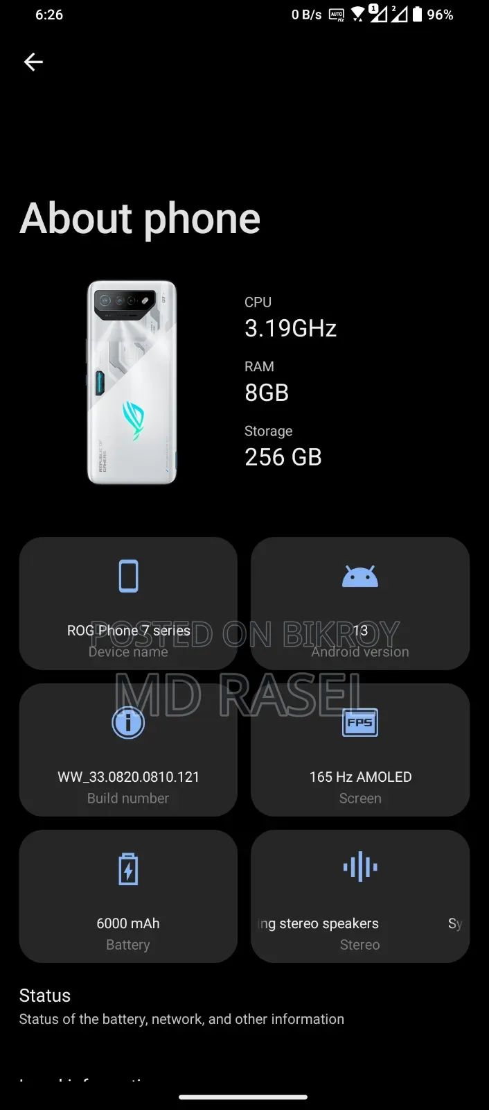 Asus Fonepad 256 GB White