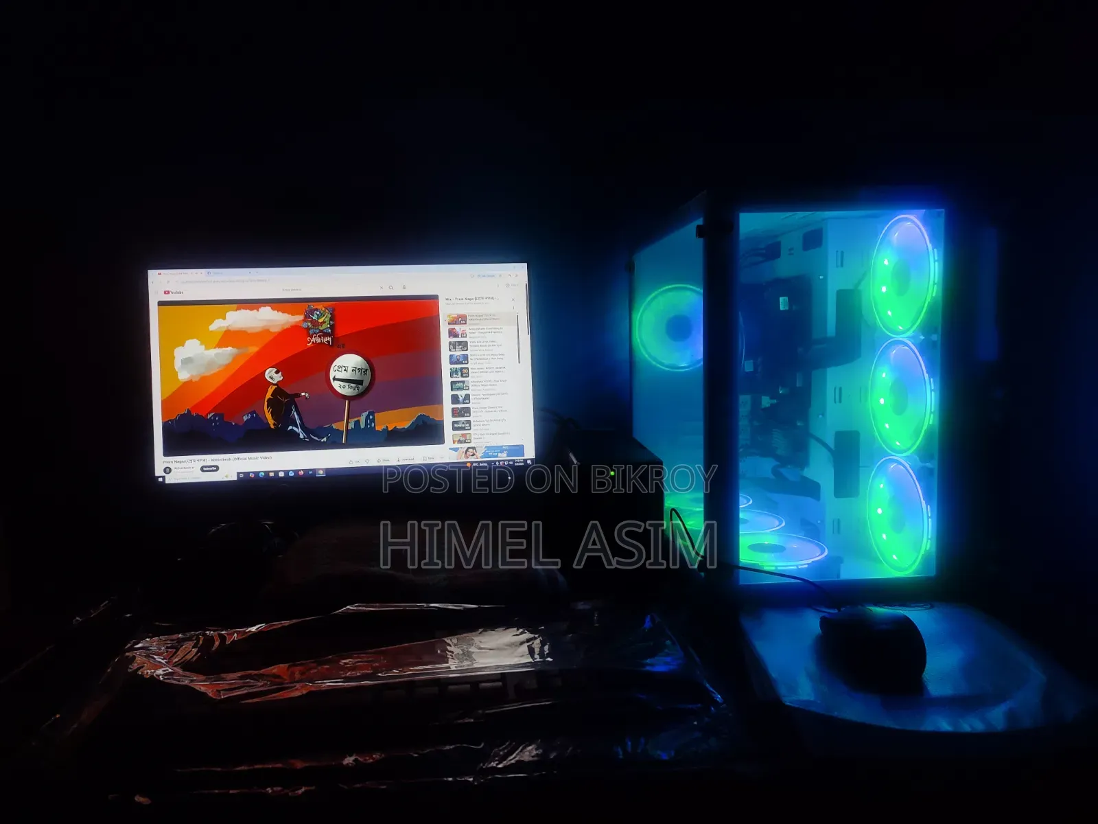 Desktop Computer 8GB AMD Ryzen 7 SSD 512GB