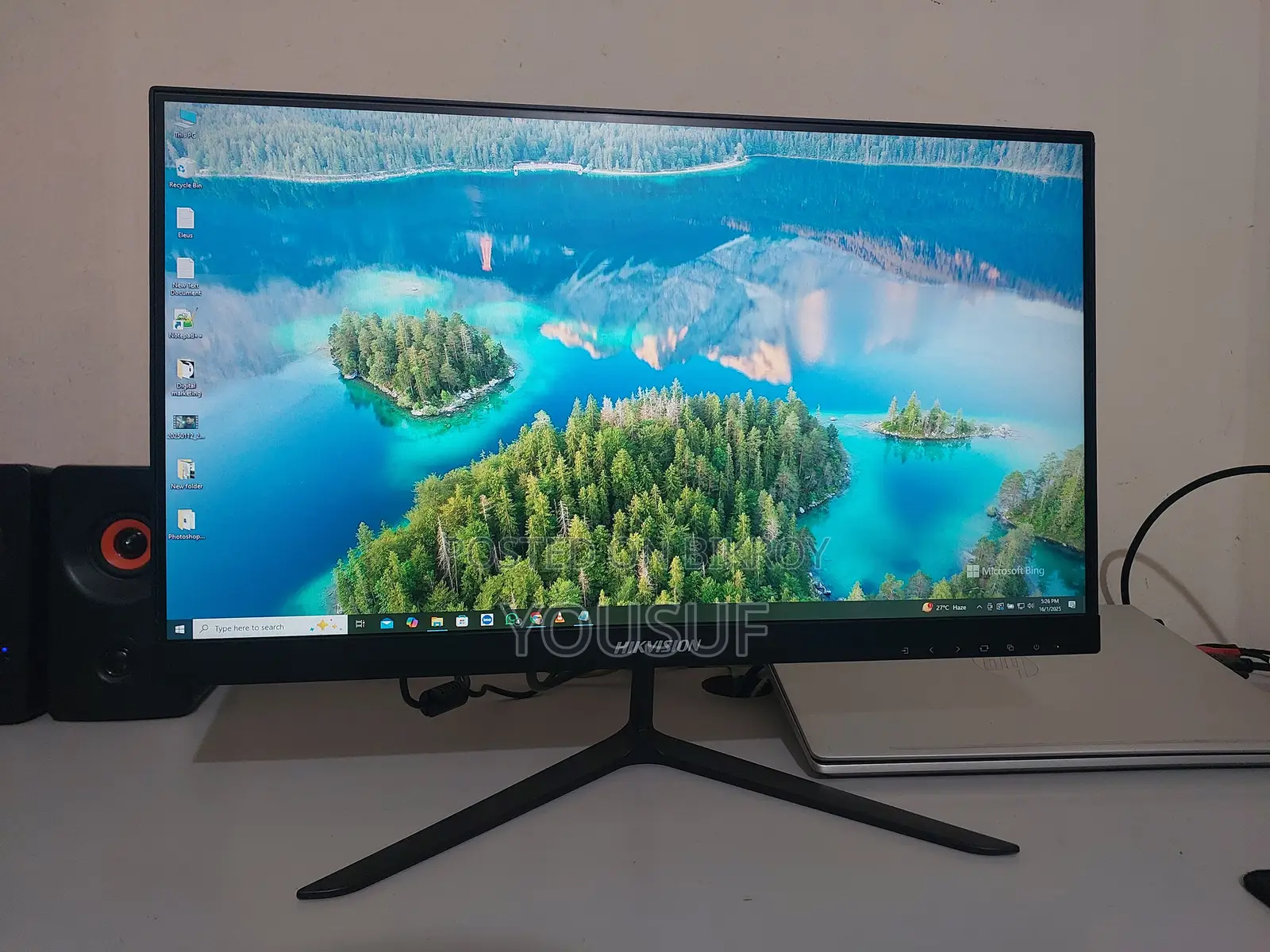 ২২" Hikvision ফুল ফ্রেশ কম্পিউটার মনিটর