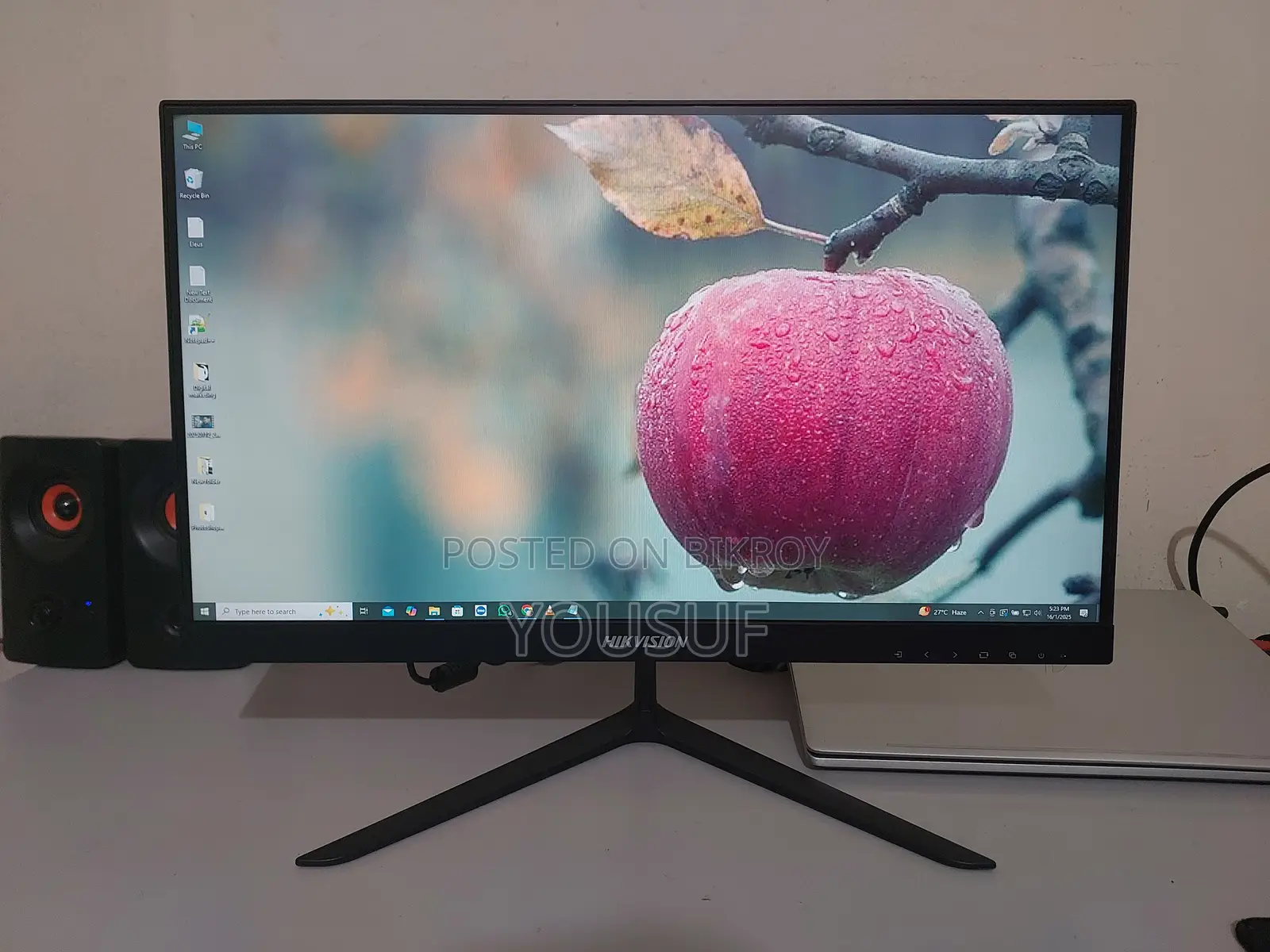 ২২" Hikvision ফুল ফ্রেশ কম্পিউটার মনিটর