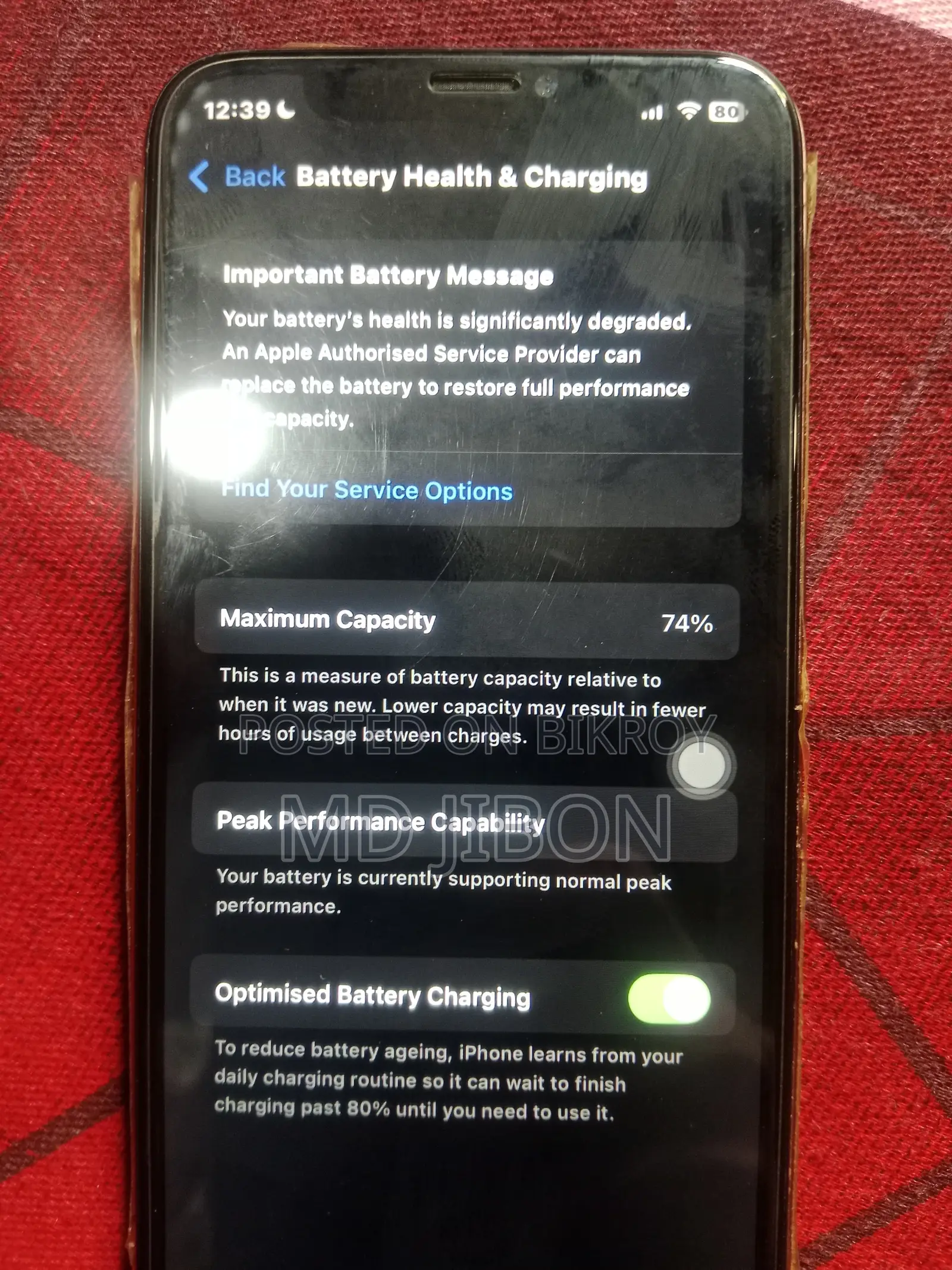 Apple iPhone XS 64 GB Gold