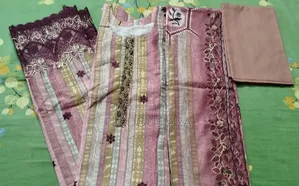 Three Piece With Karchupi Work