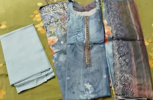 Three Piece With Karchupi Work
