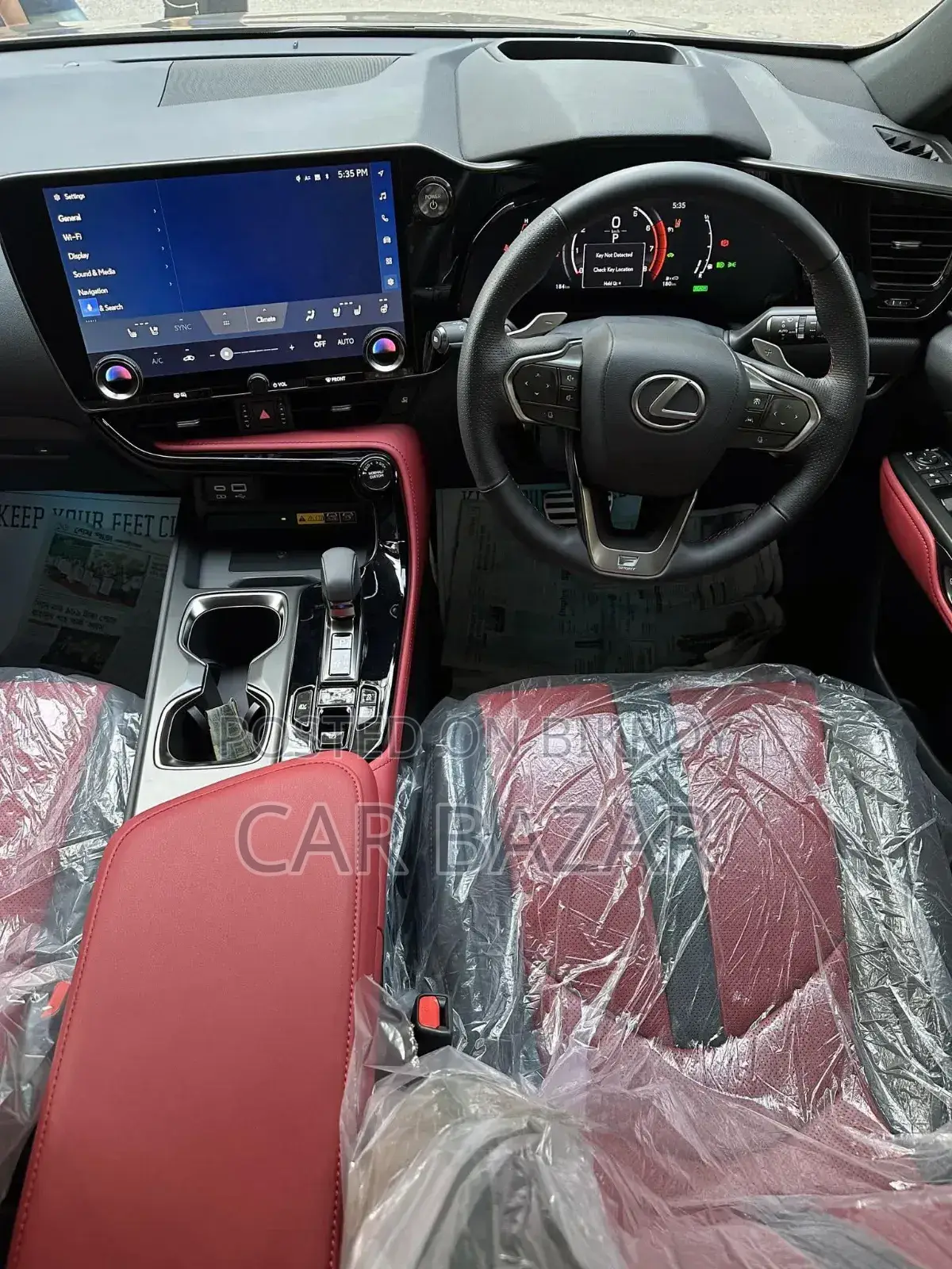 নতুন Lexus NX 2023 গ্রে