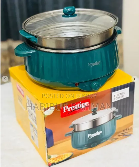 Prestige 5.2l Electric Cooker – Dual Firepower Non-stick