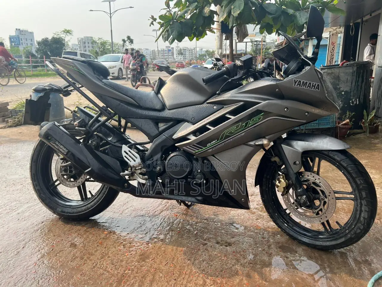 Yamaha YZF-R 2016 গ্রে