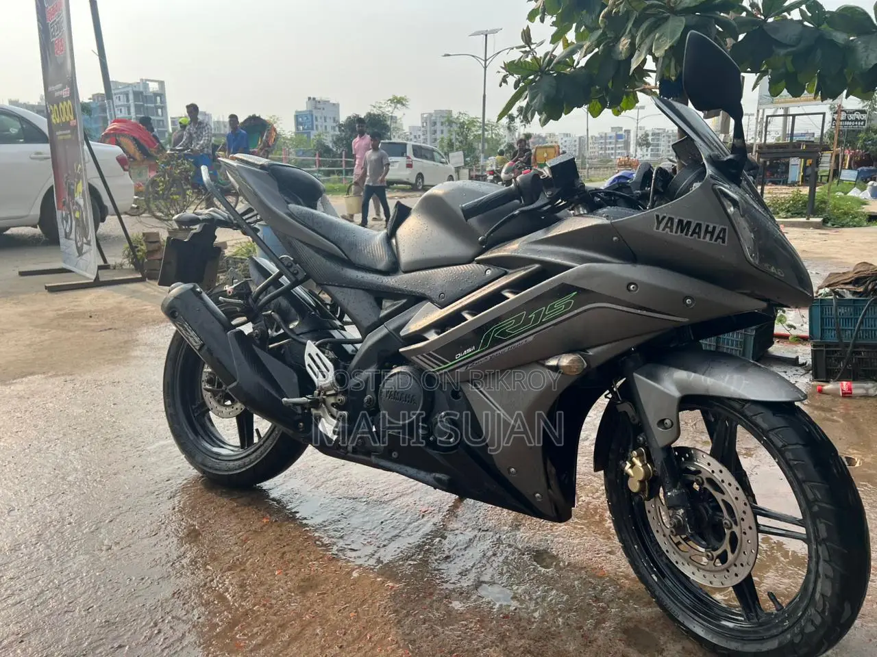 Yamaha YZF-R 2016 গ্রে