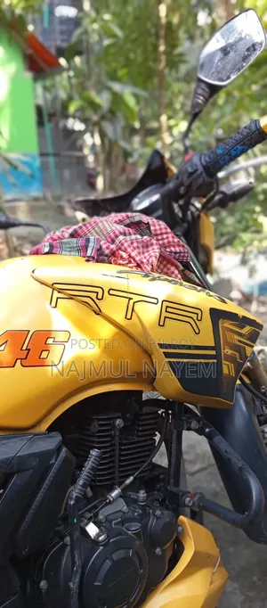 TVS Apache RTR 160 2v Refresh X-Connect 2019 Yellow