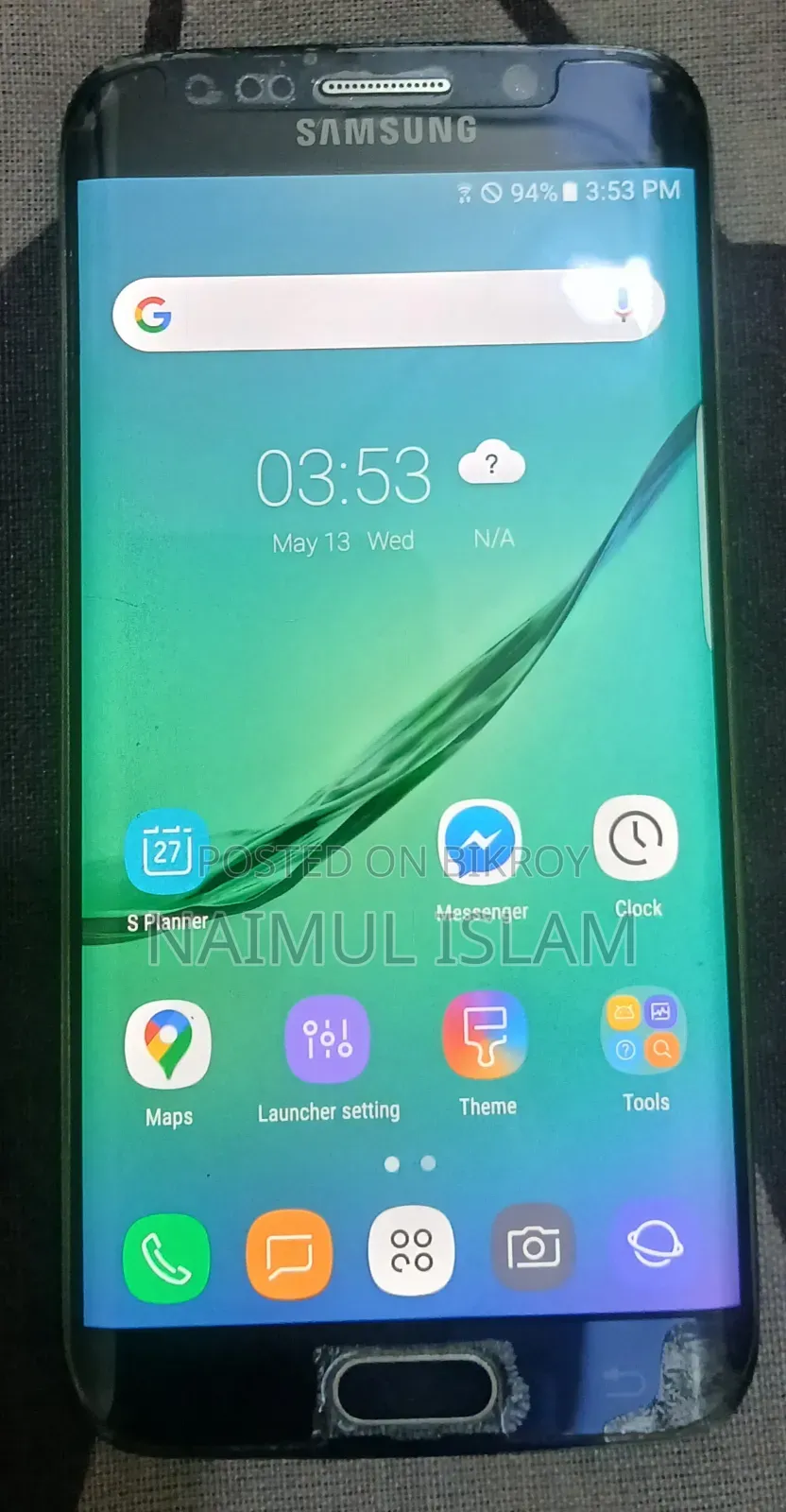 Samsung Galaxy S6 Edge Display
