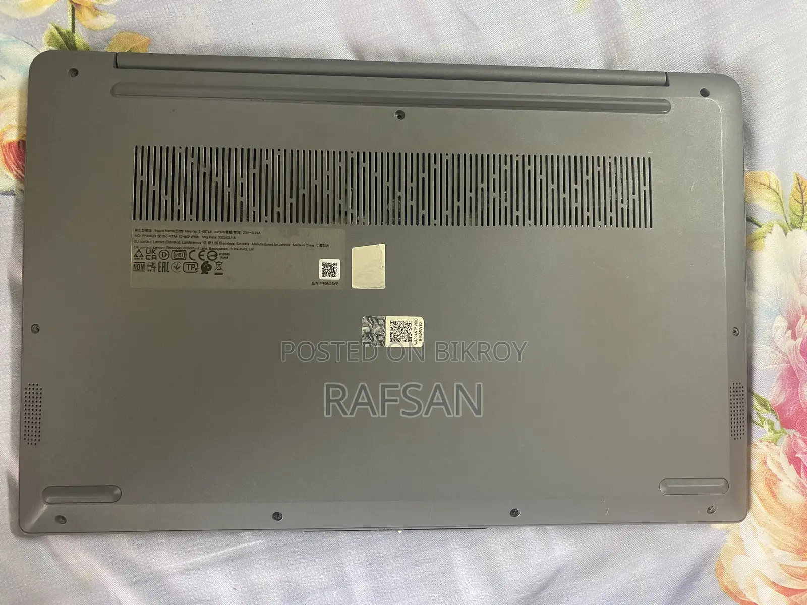 Laptop Lenovo Ideapad 3 8GB Intel Core I5 SSD 512GB