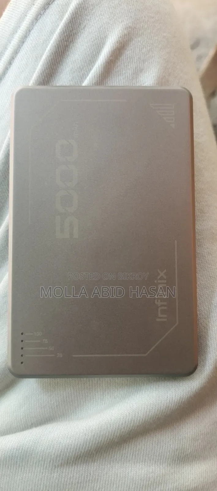 Infinix Wireless Magnetic 5000mah Power Bank