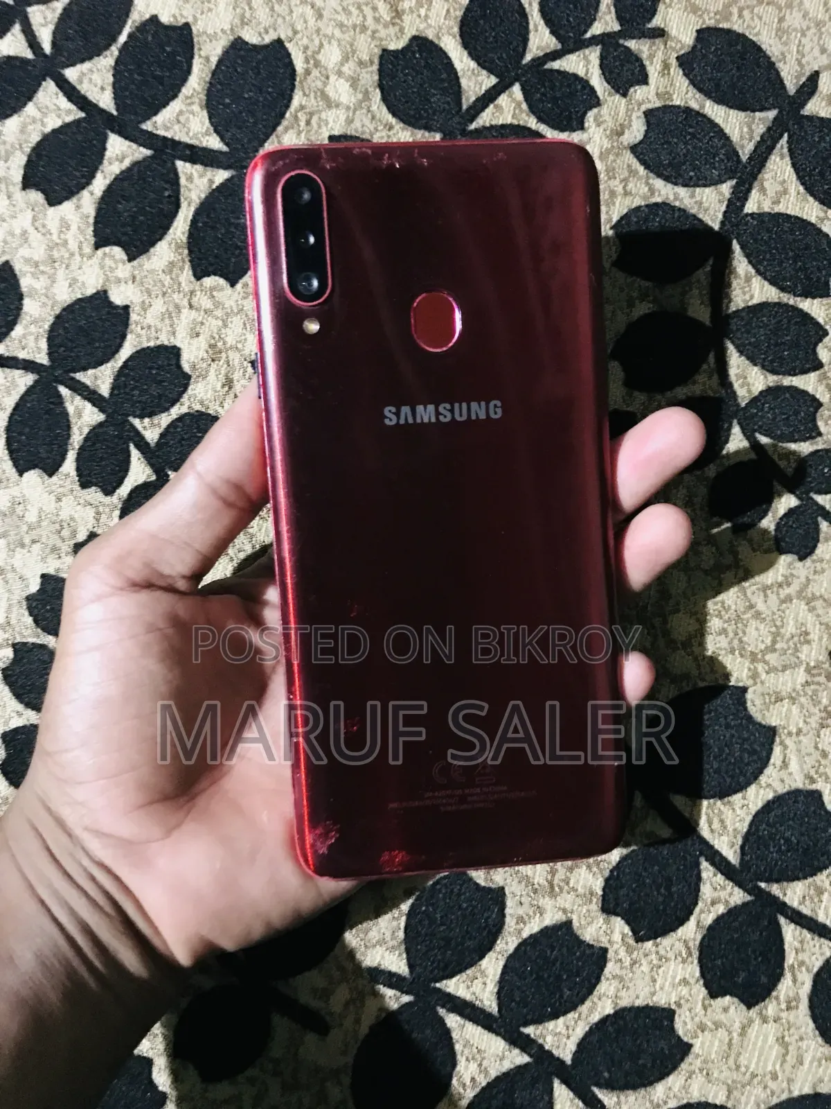 স্যামসাং গ্যালাক্সি এ২০এস ৩২ জিবি রেড