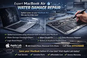 Expert Macbook Air Water Damage Repair