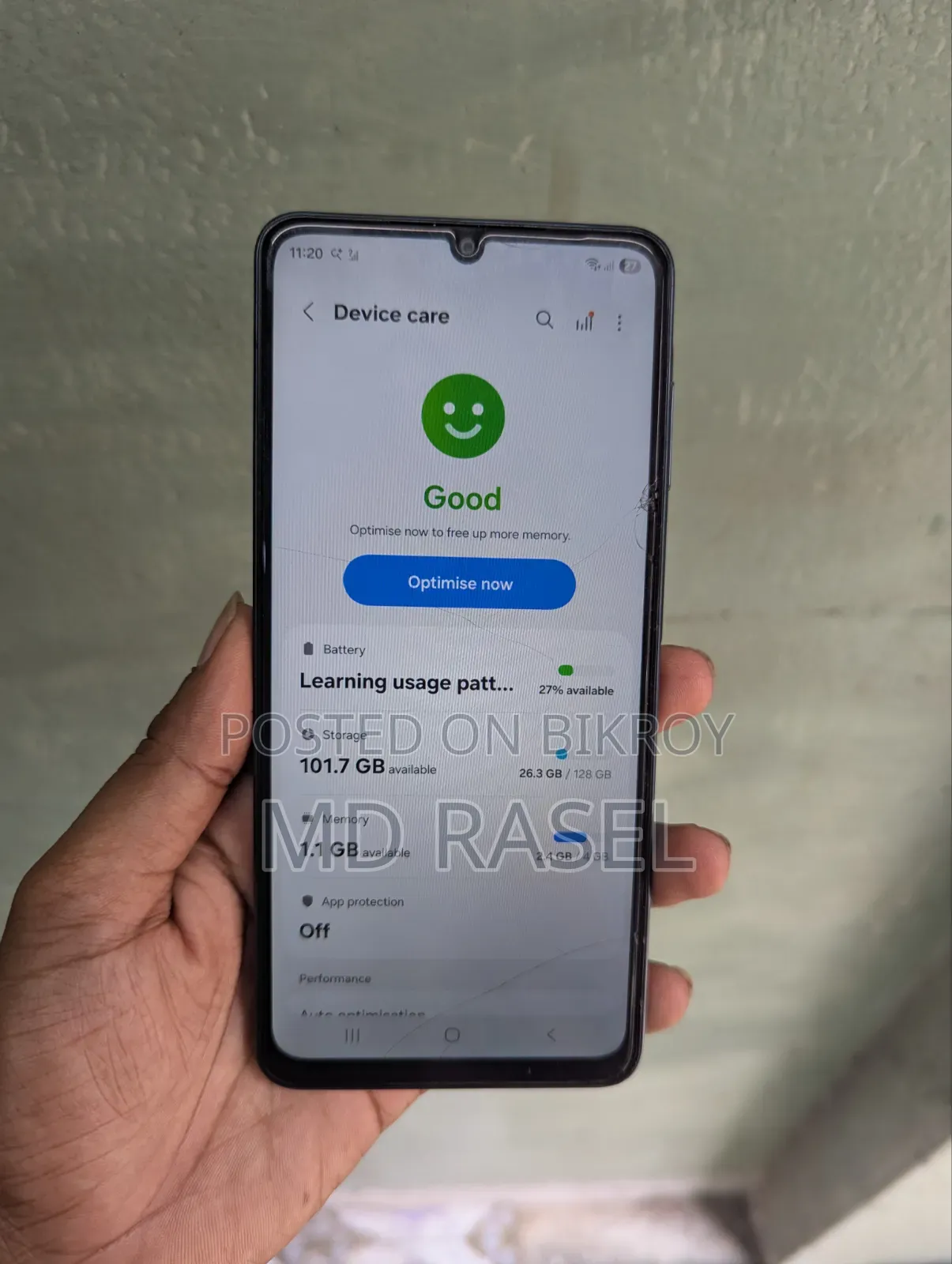 Samsung Galaxy A07 128 GB Green