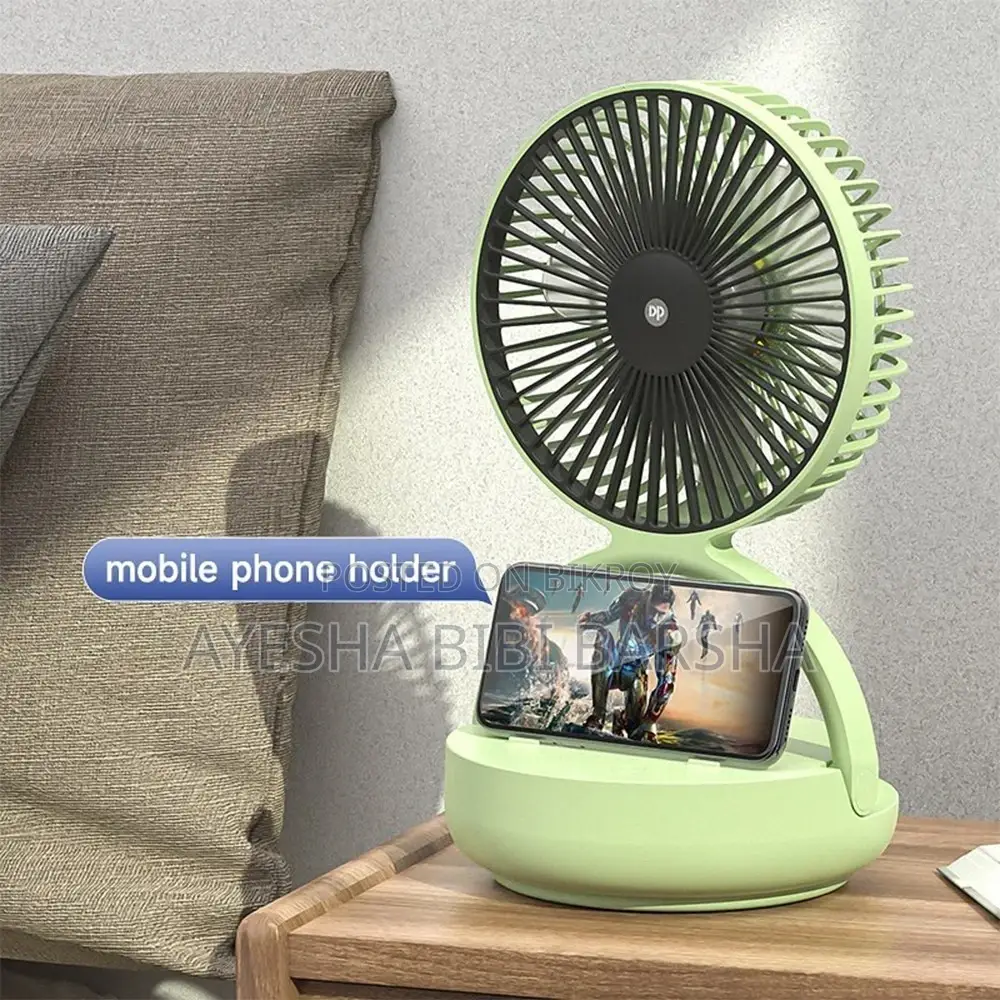 Dp 7637 Professional Rechargeable Portable Table Fan