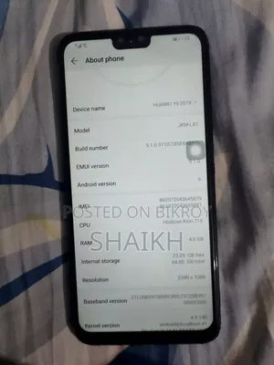 Huawei Y9 64 GB Blue