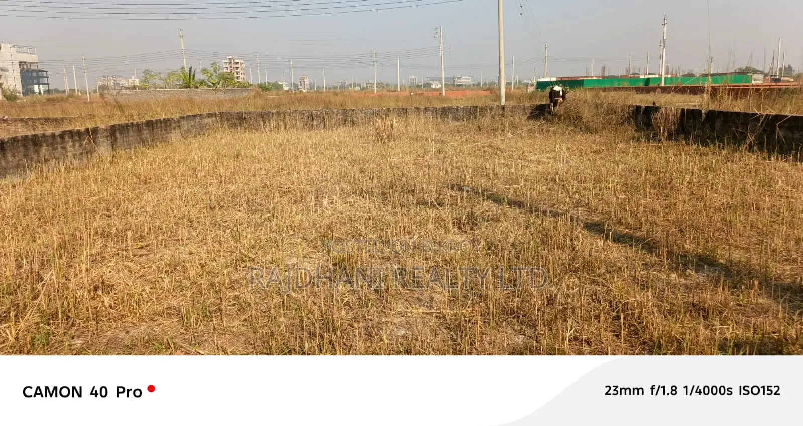 40 Katha Plot for Sale, N Block, Bashundhara Residential