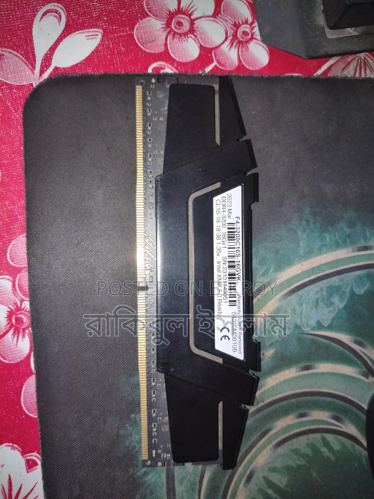 G Skill 16 Gb Ddr4 Ram Exchange (8×2 , 8 Gb DDR 4 3200 )