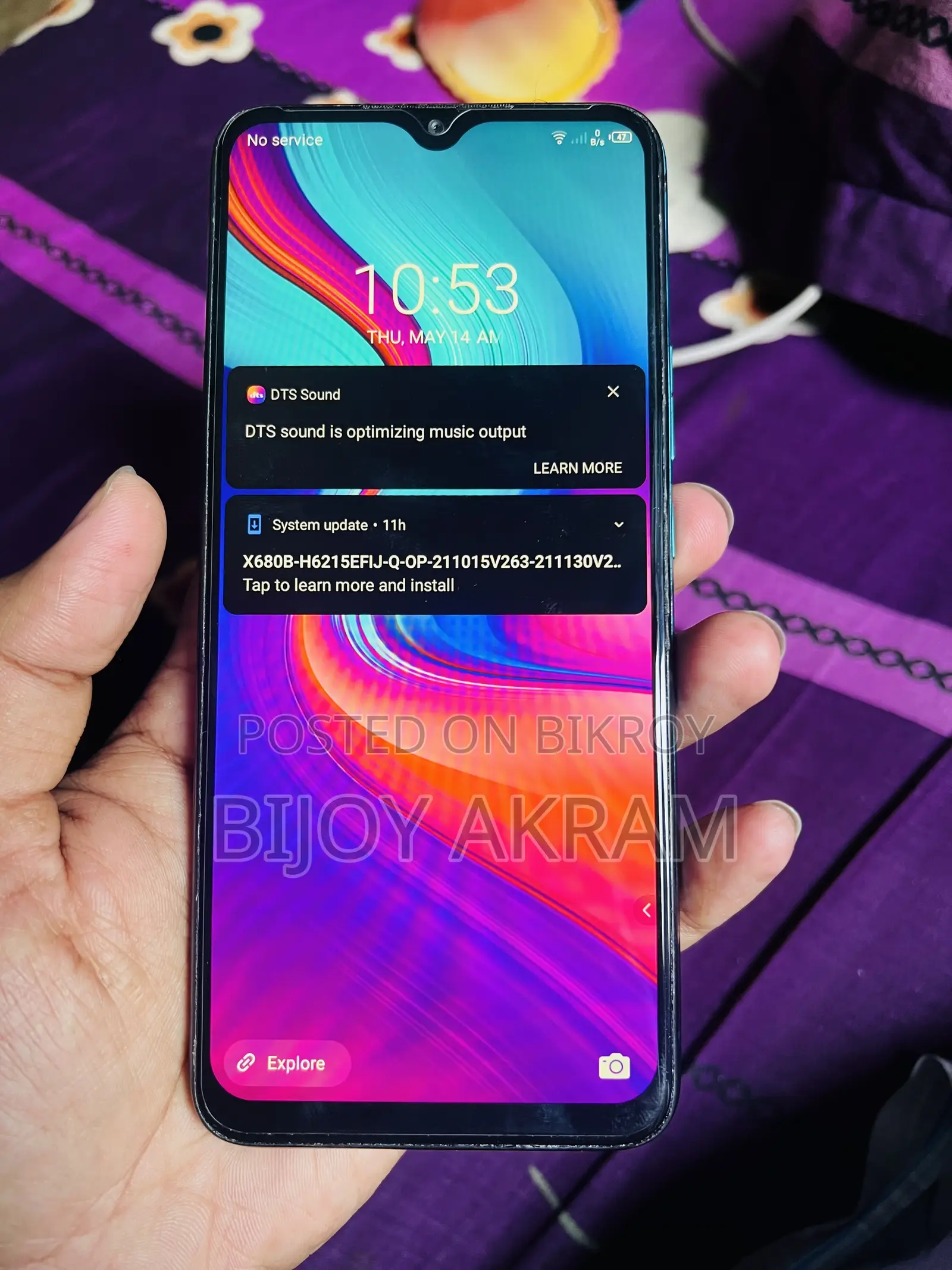 Infinix Hot 9 Play 32 GB Blue