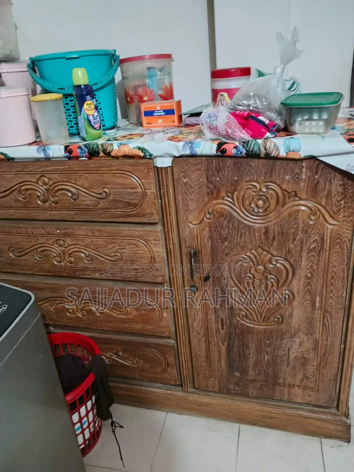 Teak Wood Wardrobe for Sale