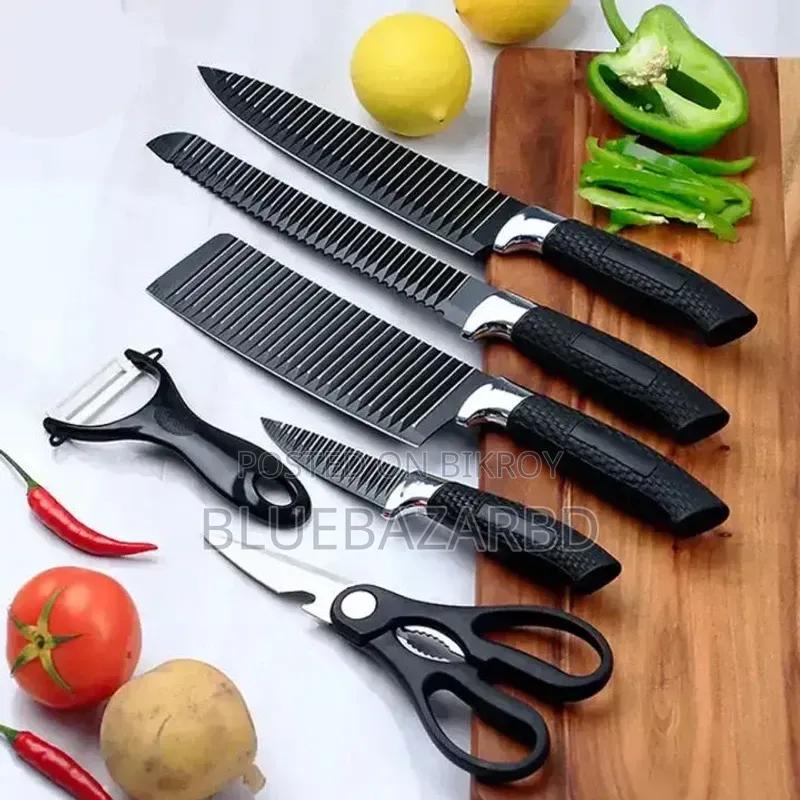 ৬-পিস কিচেন নাইফ সেট