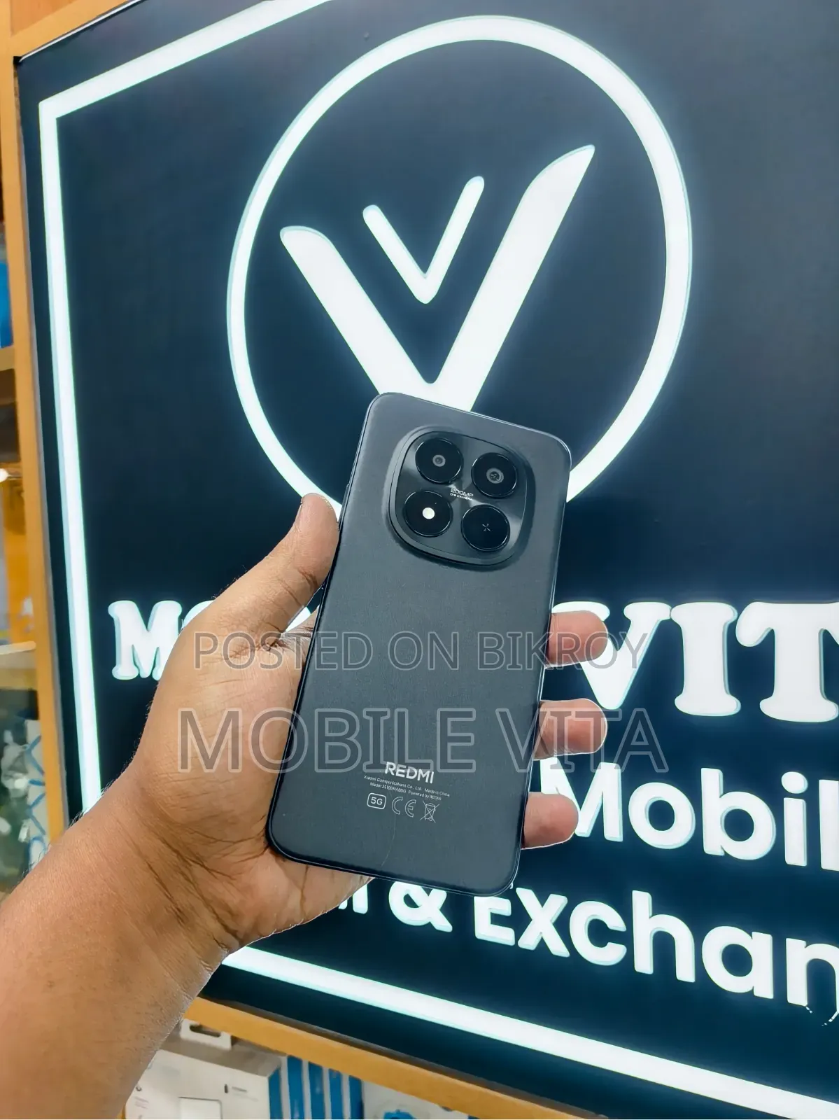 New Xiaomi Redmi Note 15 Pro+ 256 GB Black