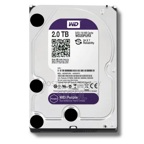 Western Digital Purple 2tb 5400rpm Surveillance HDD