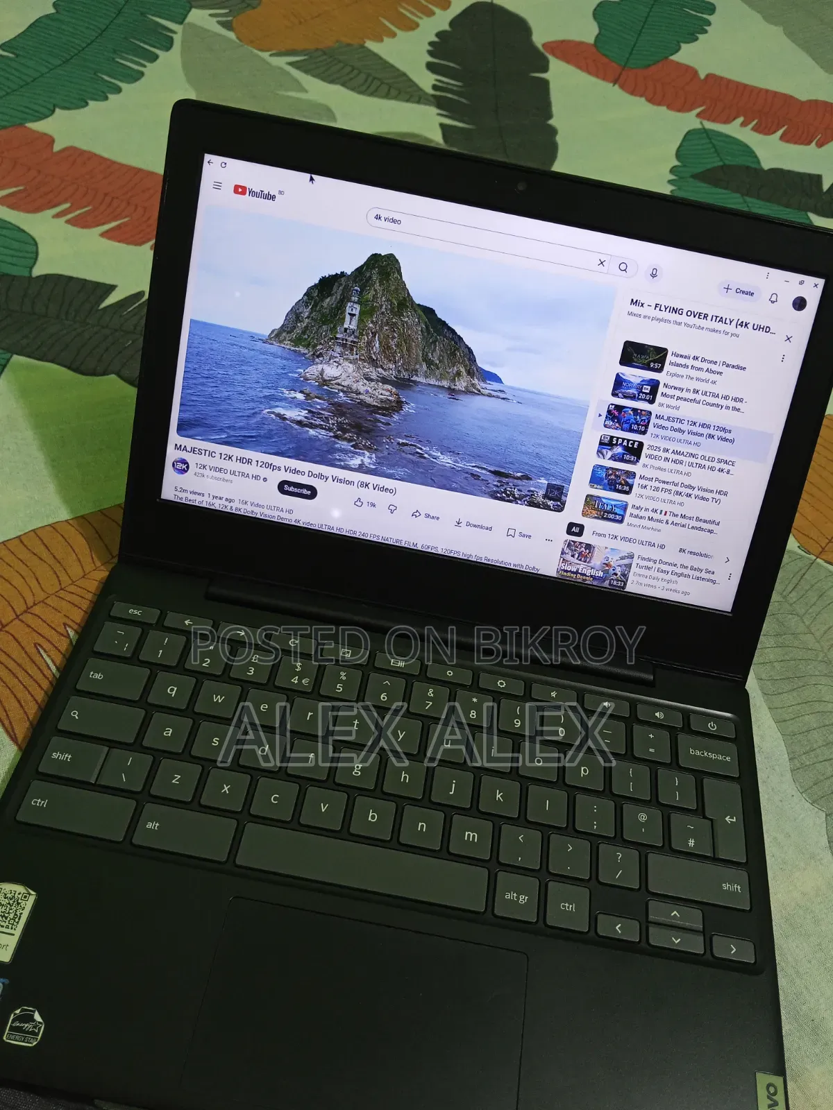 Laptop Lenovo Ideapad 3 64GB Intel eMMC 256GB