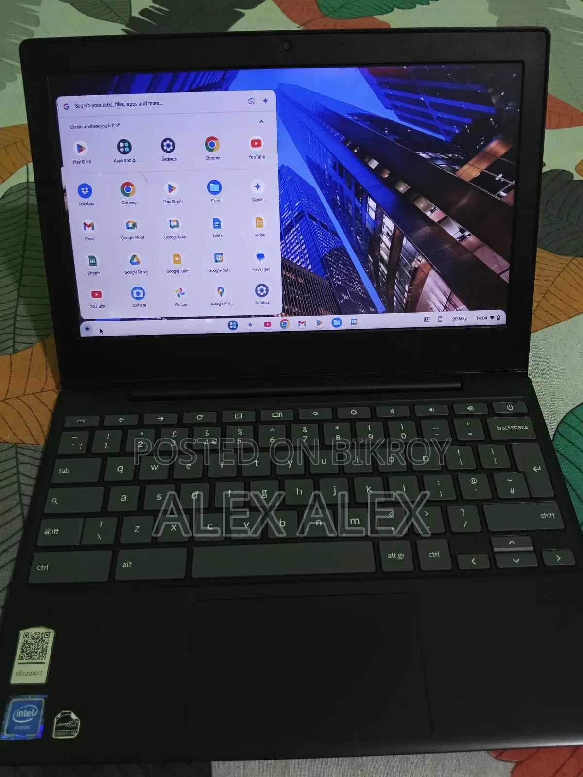Laptop Lenovo Ideapad 3 64GB Intel eMMC 256GB