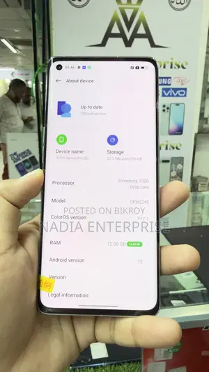 Oppo Reno 256 GB Gray