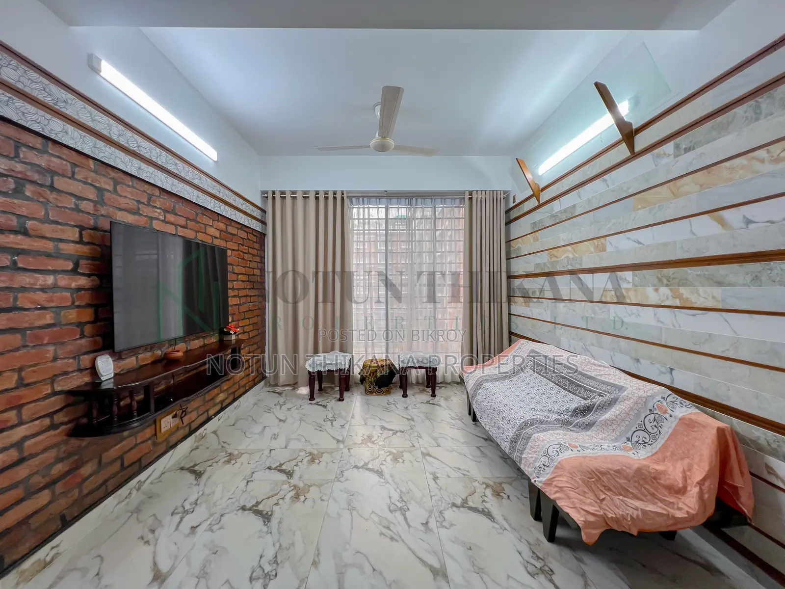 Furnished 3-Bedroom Apartment in Bashundhara for Rent
