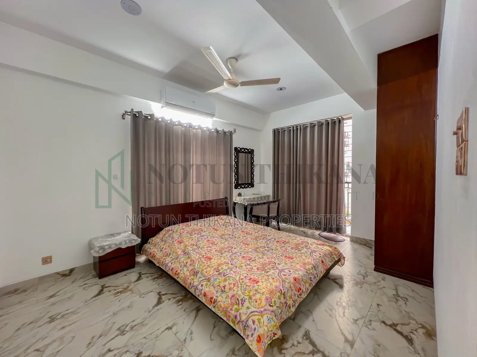 Furnished 3-Bedroom Apartment in Bashundhara for Rent