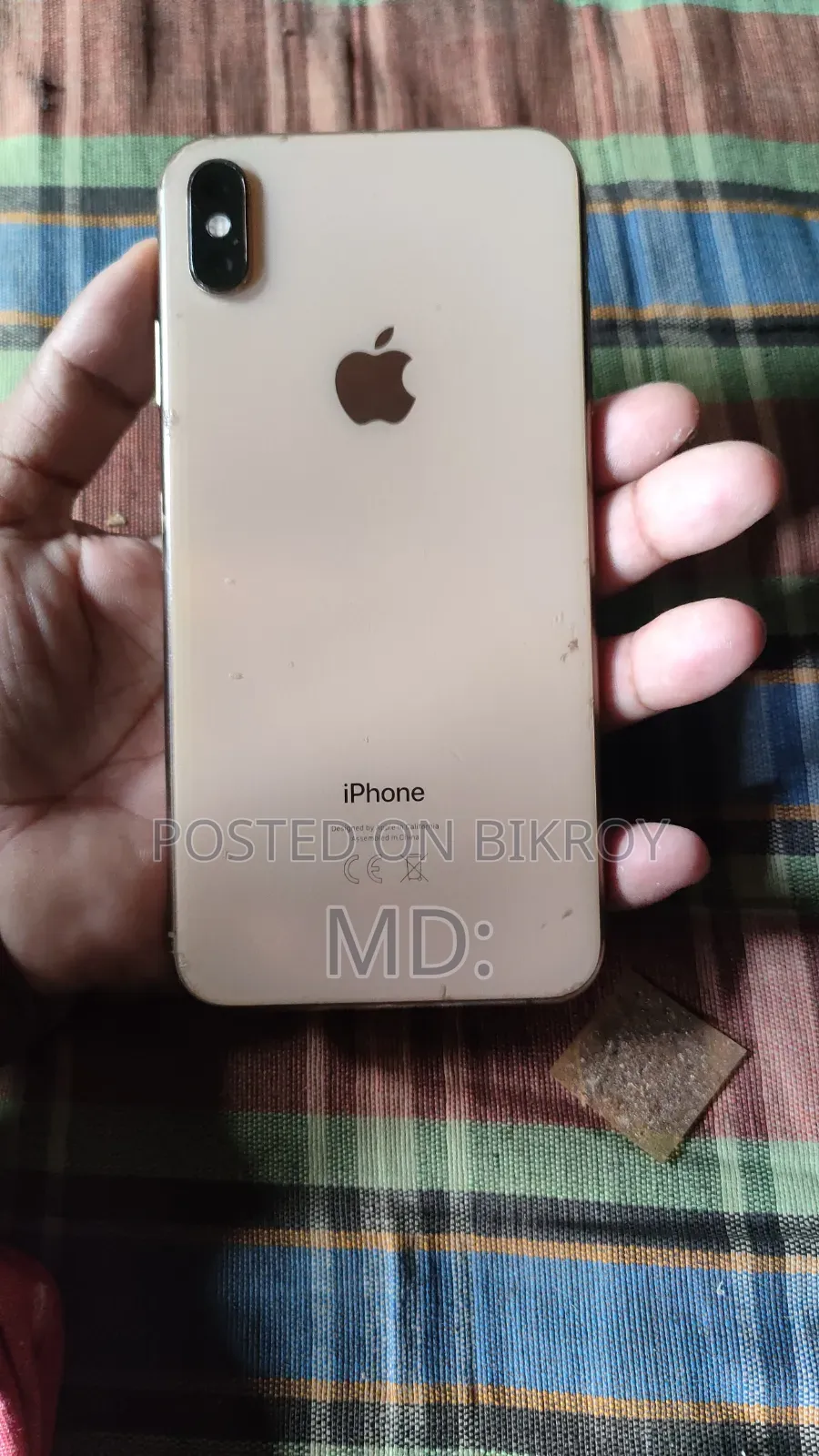 অ্যাপল আইফোন এক্সএস ম্যাক্স ৬৪ জিবি রোজ গোল্ড