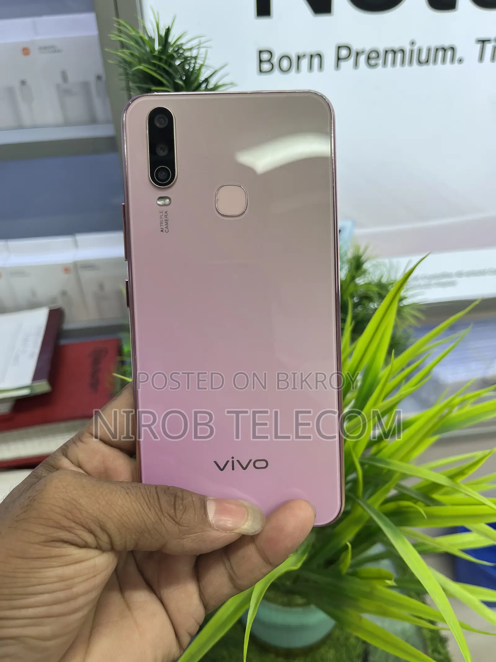 Vivo Y17 256 GB Pink