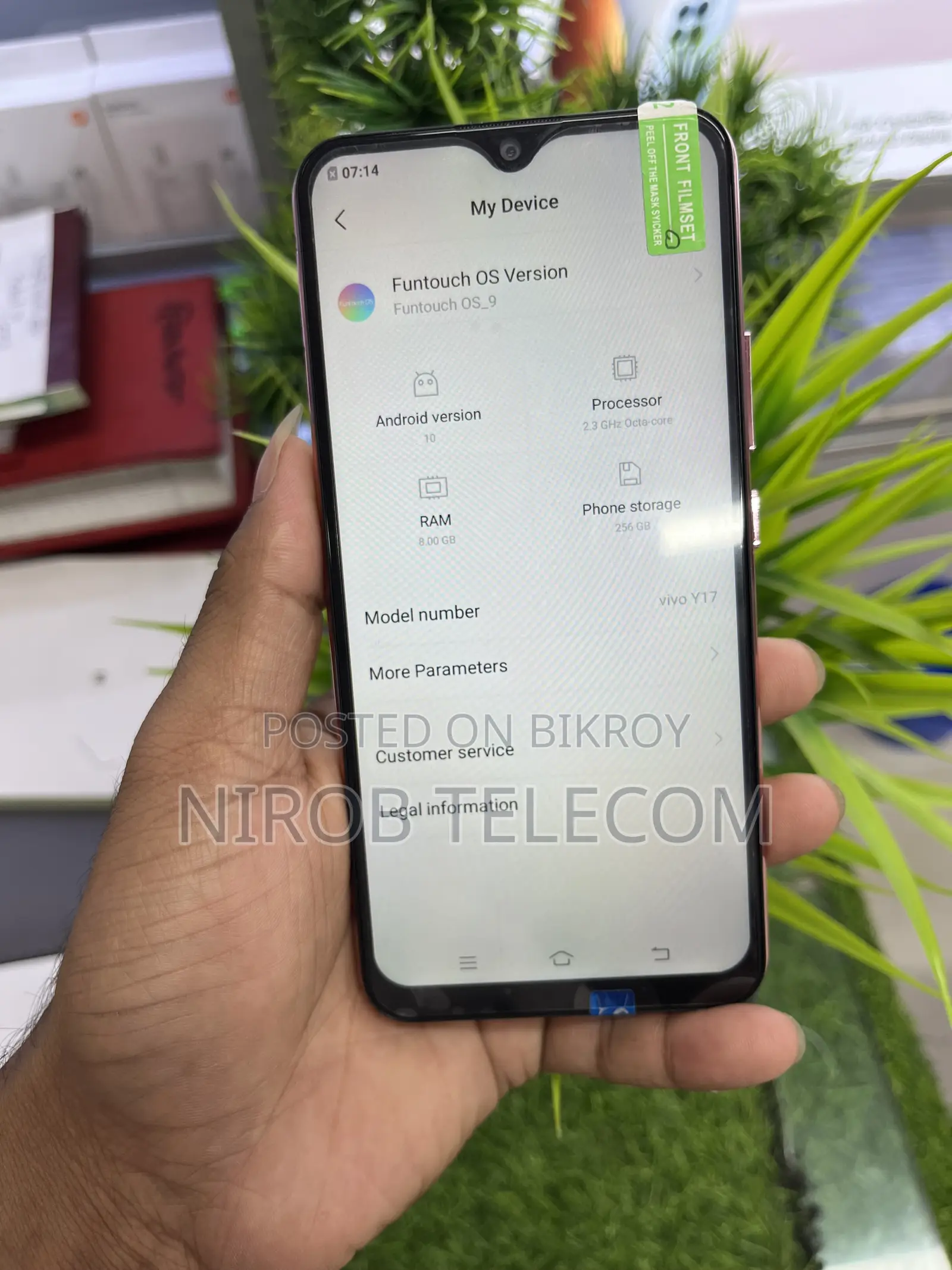 Vivo Y17 256 GB Pink