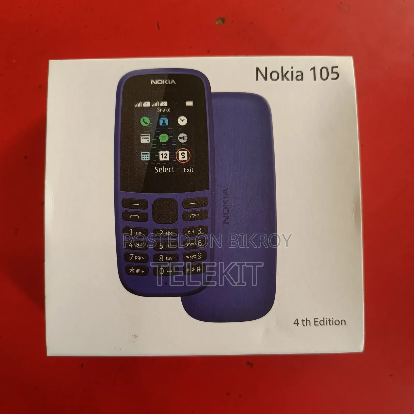 New Nokia 105 Blue