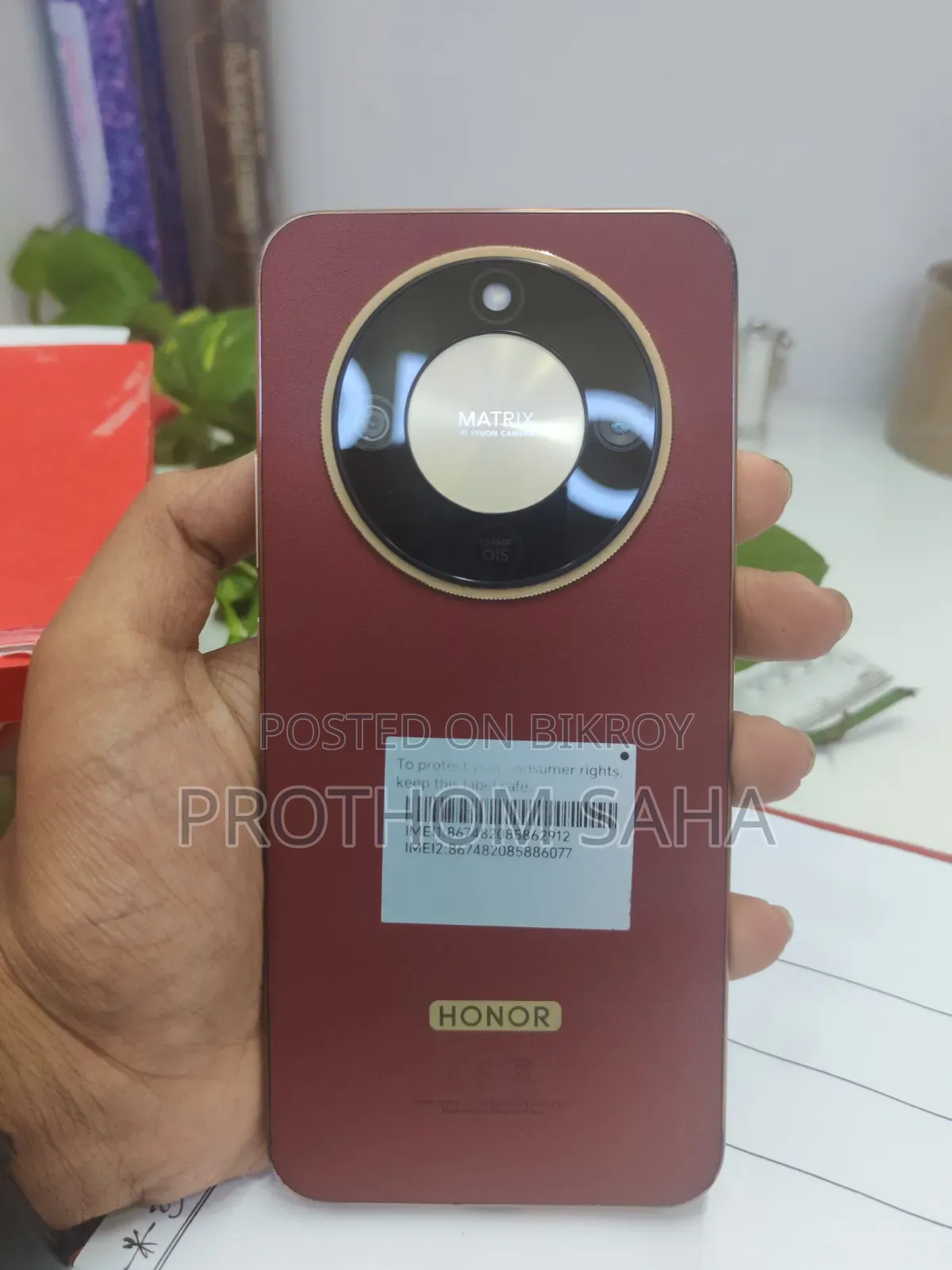 Honor X9b 5G 256 GB Red