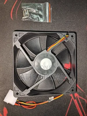 Deepcool Xfan 120 Black Casing Cooling Fan (Non RGB Single Fan)