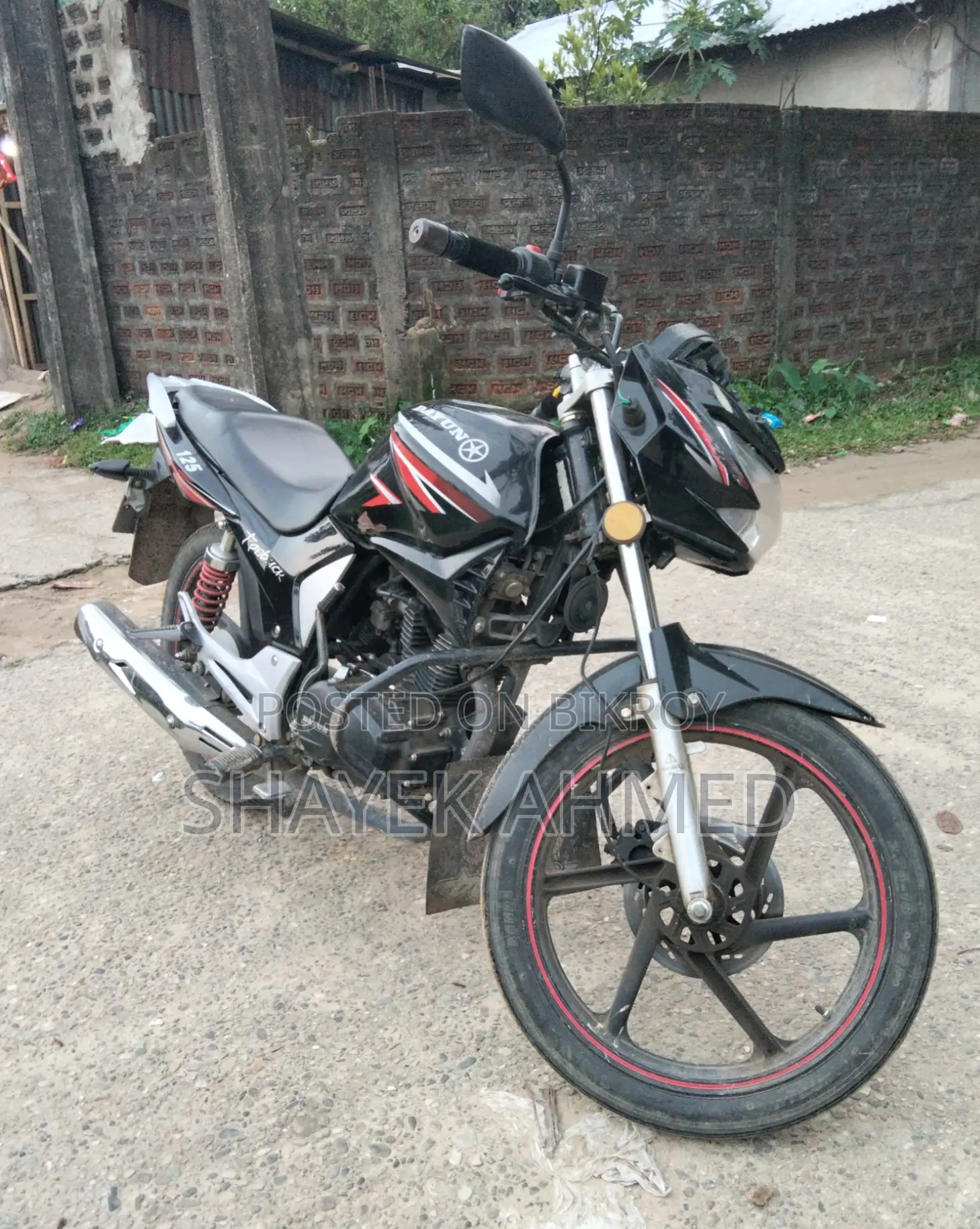 Dayang DY125T-30A 2016 Black