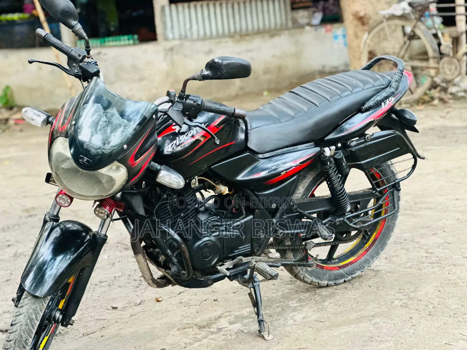 Bajaj Discover 135 2009 Red